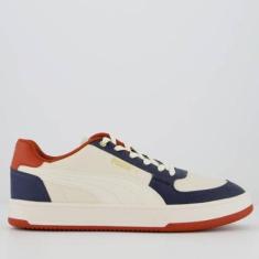 Tênis Puma Caven 2.0 BDP Off White e Vermelho-Masculino