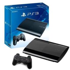 Console PS3 500 Gb + 2 Controle + 16 Jogos - Slim/Super Slim, PS3