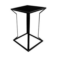 Mesa Lateral Alta Puebla decoração Sala Quarto escritório - Loja da Is