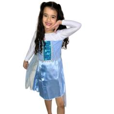Fantasia Das Princesas Meninas Vestido Infantil Escolha - Alicia Fanta