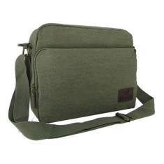 Bolsa Pasta Transversal Ombro Lona Escolar Casual Masculino Feminino -