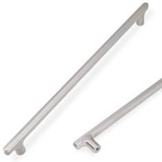 COTYKILEY Pacote com 6 puxadores de armário de cozinha de níquel acetinado escovado de 381 mm (381 mm)