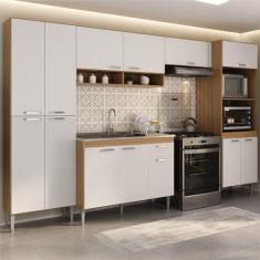 Armário de Cozinha Modulada com Gabinete de Pia 5 Pçs Paris Multimóvei
