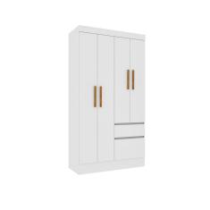 Guarda Roupa Oregon 4 Portas 2 Gavetas Tcil