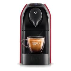 Cafeteira Espresso Passione Vermelha - Tres 3 Corações Vermelho-brilha