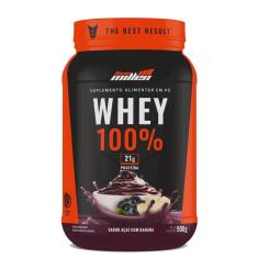 Whey 100 900g - new millen - açaí com banana
