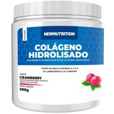 Colágeno Hidrolisado 300g Uva NewNutrition-Unissex