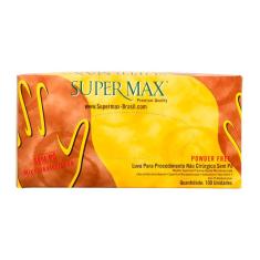 Luva de Procedimento Látex Powder Free S/Pó Supermax - EP/PP