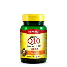 Coenzima Q-10 100Mg (60 Cápsulas) - Maxinutri 