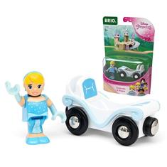 BRIO - 33322 Disney Princess Cinderela & Wagon | 2 Peças de Trem de Brinquedo para Crianças de 3 anos ou mais