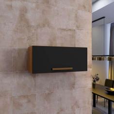 armário aéreo fox 1 pt freijó e grafite