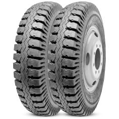 Kit 2 Pneu Anteo 9.00-20 140/137j At59 Borrachudo Rodoviário