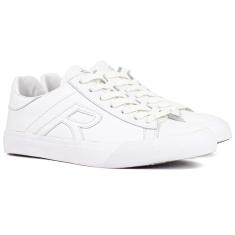 Tênis Reserva Go Type R Clean Masculino Com Cadarço Couro Conforto Casual 755220001-Masculino