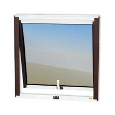 Janela de Alumínio Maxim-ar 60x80cm Vidro Espelhado Confort Brimak