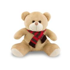 Urso de Pelúcia com Cachecol 45cm Anti-alérgico - Toybrink