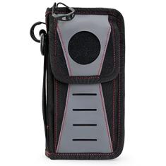 Bolsa multiuso TACTICAL GEEK Block D 8G EDC, bolsa para gadgets Molle EDC, carteira utilitária de nylon, organizador multifuncional Molle para dispositivos de transporte diário, preto e vermelho