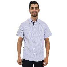 Camisa social masculina slim