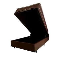 Cama Baú com Colchão Molas Ensacadas 1,10 X 1,88