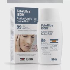 Clareador E protetor solar isdin active unify sem cor FPS99