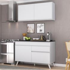 Armário De Cozinha Compacta 2 Peças Mp3687.891 Veneza Branco