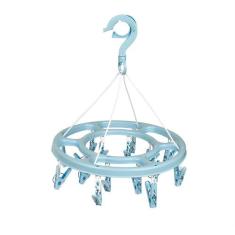 Mini-varal Redondo 16 Prendedores - Azul - MOR