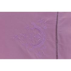 Jogo De Lençol Cama Viúva 100% Algodão 200 Fios 3 Peças Rose