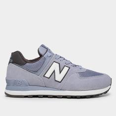 Tênis Couro New Balance 574 V'2 Feminino-Feminino