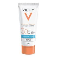 Protetor Solar Hidratante Vichy Hydra-Matte FPS50 30g-Unissex