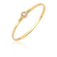 Anel Solitário Delicado Em Ouro Puro 18k As521 - MAEHLER, Dourado, 13