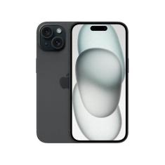 Apple iPhone 15 de 256GB - Preto, 256GB, Preto