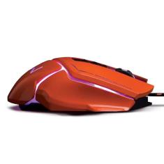 Mouse Gamer 3200 dpi Vermelho USB Warrior MO263