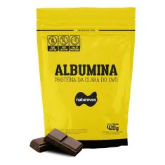 Albumina - 420g Refil Chocolate - Naturovos