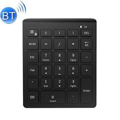BT302 28 Keys Laptop Mini Wireless Keyboard, Spec: Bluetooth (Black)