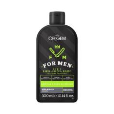 Origem For Men 3 Em 1 Shampoo 300ml