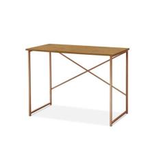 Escrivaninha Steel 90 cm Estilo Industrial com Pés em Aço - Loja DoceL