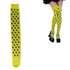 Meia 7/8 Bolinha Modelo Juvenil Adulto: Festa Fantasia Cosplay Dança H