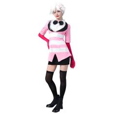 OSIAS Hazbin Hotel Angel Dust Cosplay Costume（L）