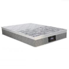 Colchão Casal New York 138X188X26CM Molas Ensacadas Gazin, Cinza