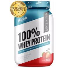 Whey 100% Shark Pro 900g - Proteína Concentrada do Soro do Leite, Mora