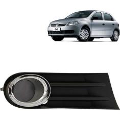 Grade Para Choque Sem Milha Gol G5 Aro Cromado Direito - ENGEKAR