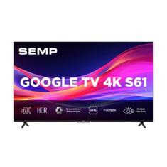 Smart TV 50 4K SEMP 50S61 Google TV Hdr Uhd 4k Hdmi, 50"