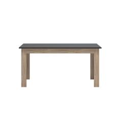 Mesa de Jantar Retangular Olívia 06 Lugares Grafite