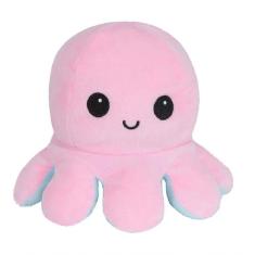 Pelúcia Polvo Reversível Fofura Macio Feliz Bravo Engraçado