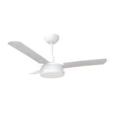 Ventilador Teto Citrino Led 130W 3 Pás Branco Tron
