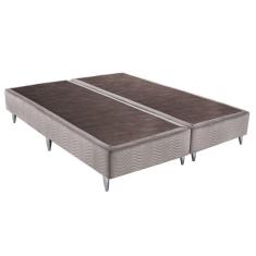 Base Sommier Camurça Super King 193x203x30cm Ortobom Creme