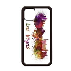 Capa Las Vegas America Cidade Aquarela para iPhone 11 Pro Max para Apple Mobile Case Shell