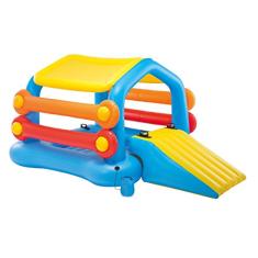 Escorregador Inflável Ilha Divertida infantil intex 58294