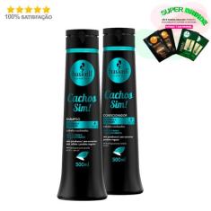 Haskell Cachos Sim Shampoo + Condicionador 500ml