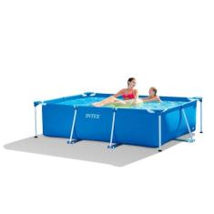 Piscina Estrutural Retangular 3834L Reforçada Intex, UNIC, AZUL