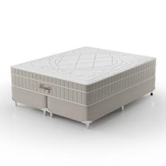 Cama Box Queen 158x198x59cm Molas Ensacadas Royale Montreal